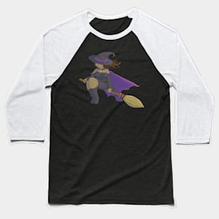 Purple Witch Baseball T-Shirt